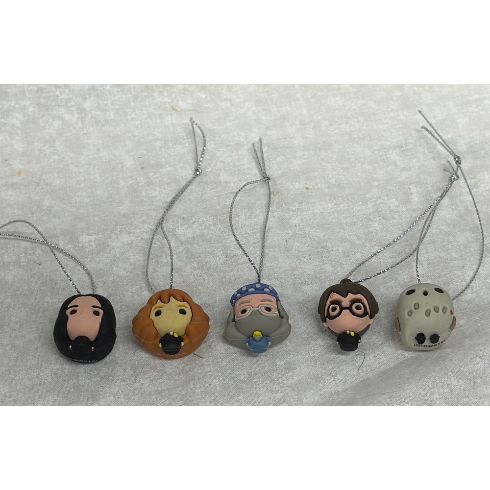 Harry Potter 3D Bag Clips Set of 5 Snape Hermione Dumbledore Hedwig 2022